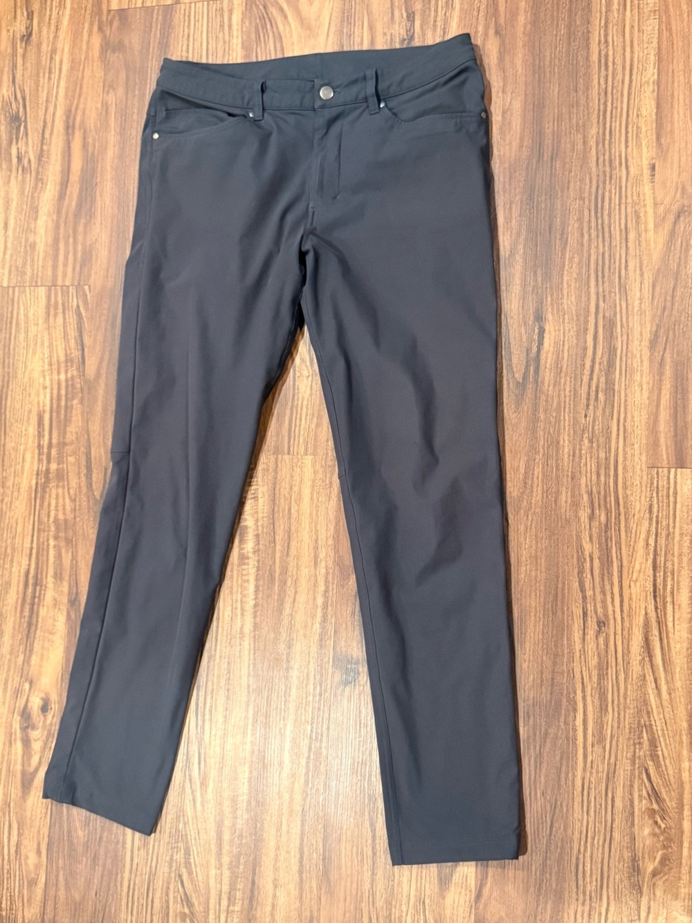Lululemon ABC Slim-Fit Trouser 31x29 Warpstreme Iron Blue